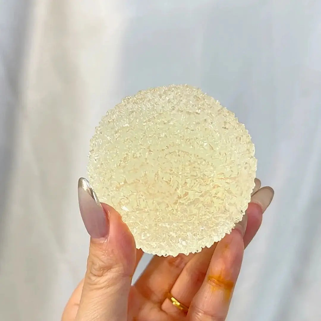 [CHIBOKI]Handcrafted Ice Slush Stress Ball – Unique Squeeze Toy, Ideal Gift for Summer Relaxation