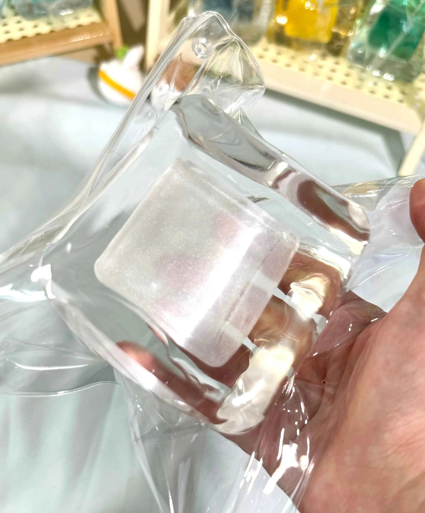 Flowing Sand Ice Block – Ultra Soft, Satisfying to Squeeze