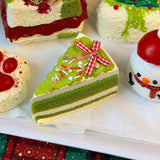 Matcha tiramisu triangle squishy toy 173g