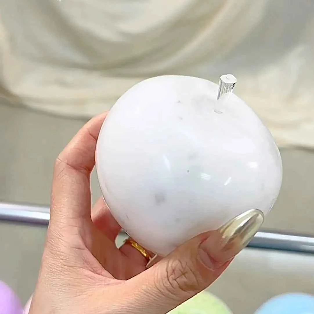[CHIBOKI] Original Malleable Butter Apple Squishy Handmade Ball - Slow Rising Stress Relief Toy