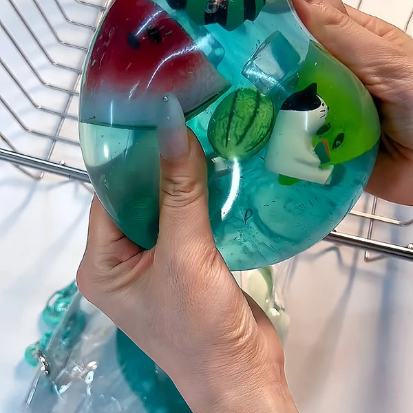 Original Handmade Jumbo Gel-Filled Squishy Ball – Stress Relief Toy, Perfect Gift for Adults & Kids