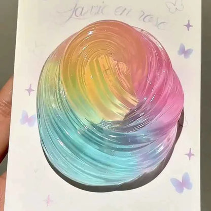 Dreamy Rainbow Fantasy  – Handcrafted Crystal Squishy Toys