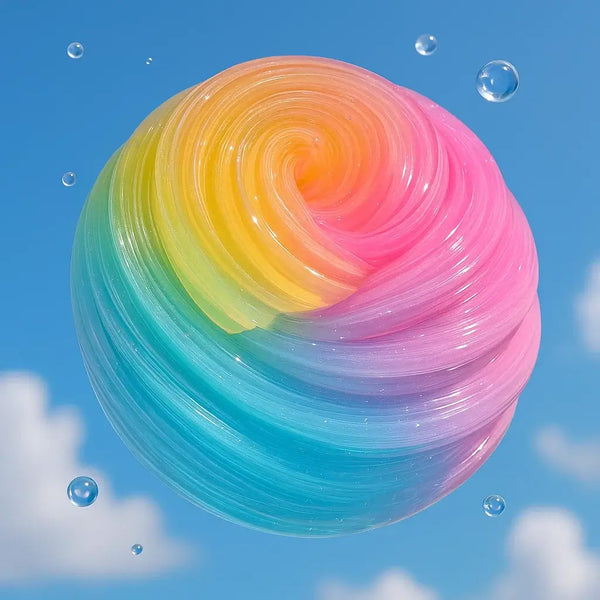 Dreamy Rainbow Fantasy  – Handcrafted Crystal Squishy Toys