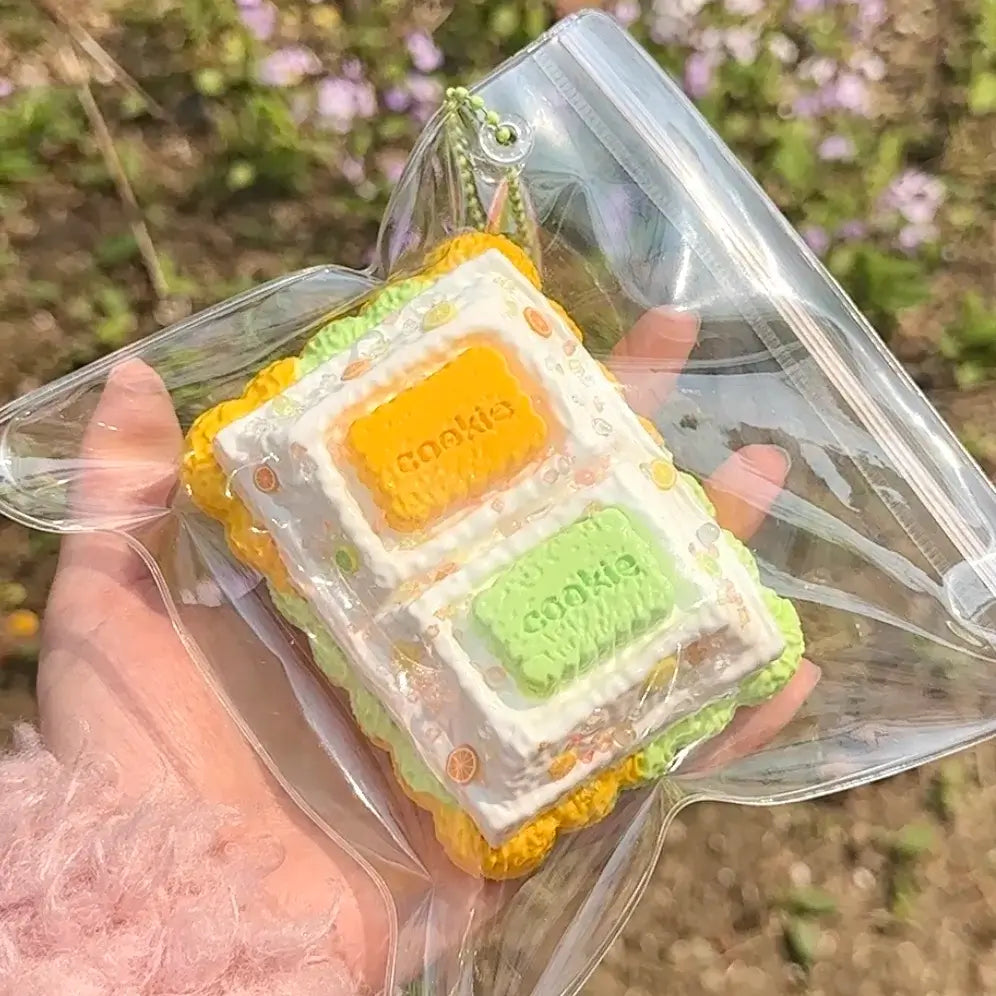 Mint Mambo & Orange Soda Dessert Silicone Squishy Toys