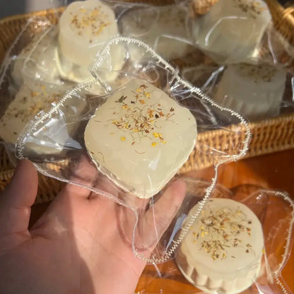 Handmade Osmanthus Honey Mochi Squishy Toy - Soft Stress Relief ASMR Toy