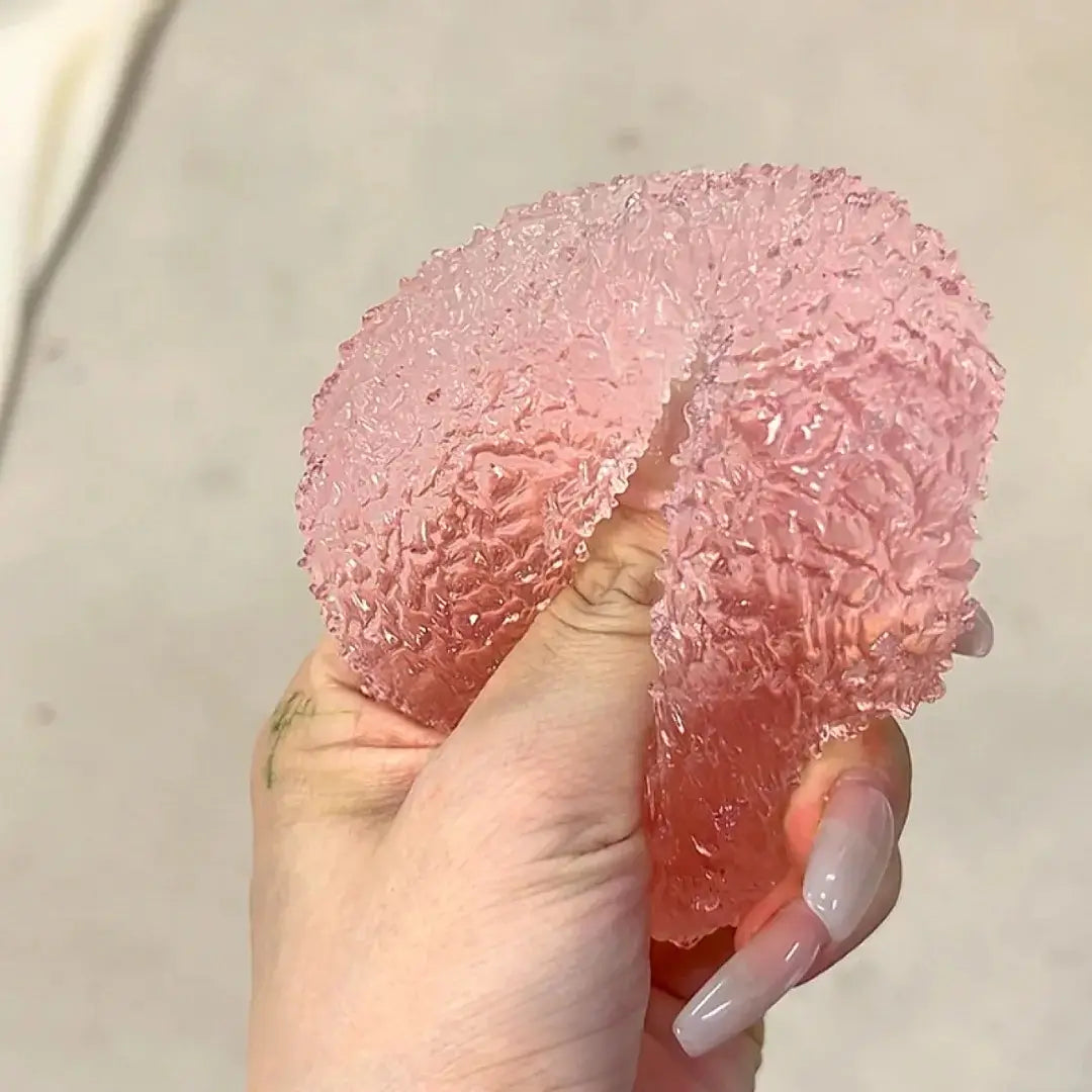 [CHIBOKI]Handcrafted Ice Slush Stress Ball – Unique Squeeze Toy, Ideal Gift for Summer Relaxation