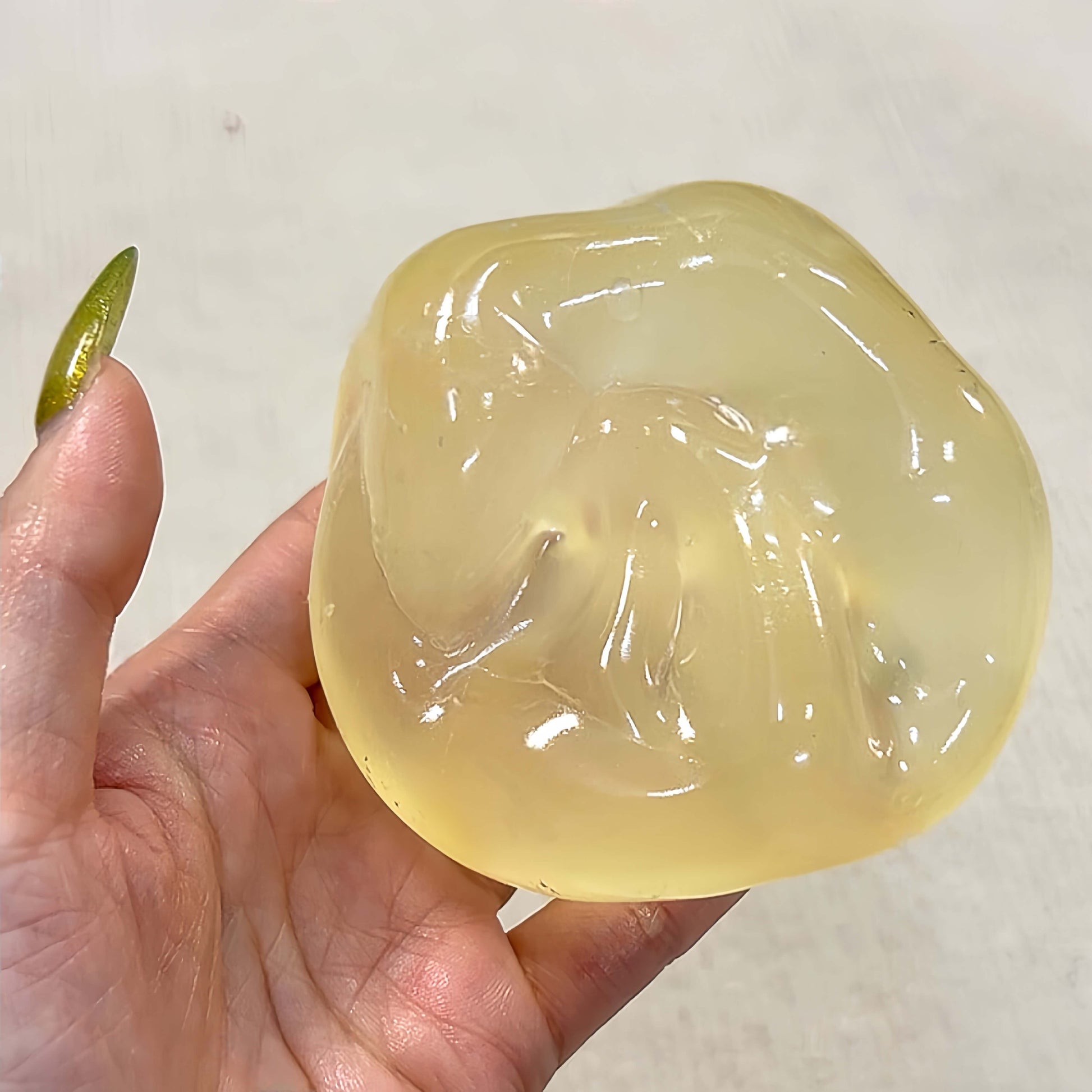 Pig fat paste coconut oil stress ball, handmade velvgel & mini creamgel soft squishy for stress relief