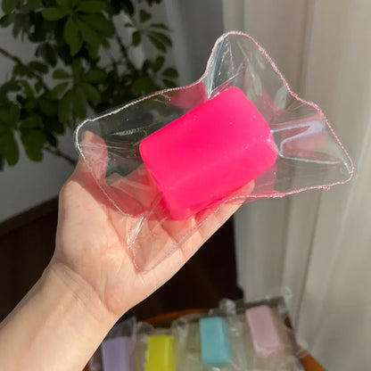 Handmade Candy & Gummy Bear Squishy Toy - Soft ASMR Stress Relief