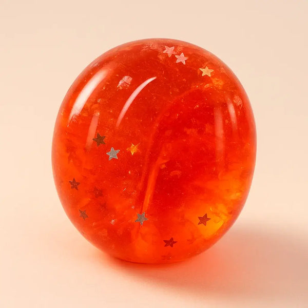 Soft Colorful Star Malleable Vaseline - like Creamy Mini Handmade Stress Relief Ball