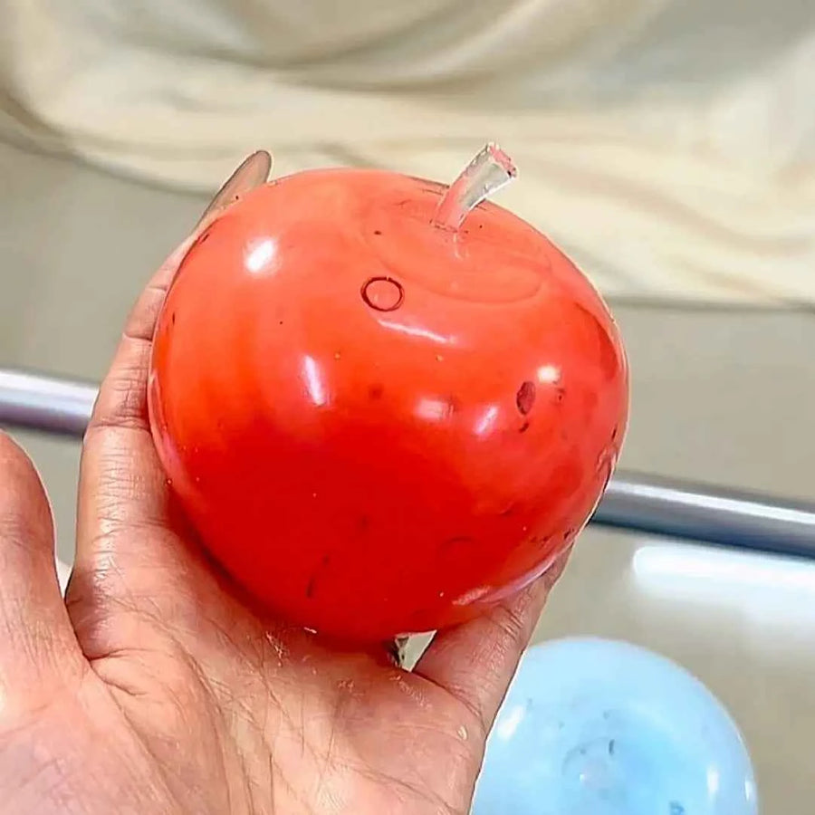 [CHIBOKI] Original Malleable Butter Apple Squishy Handmade Ball - Slow Rising Stress Relief Toy
