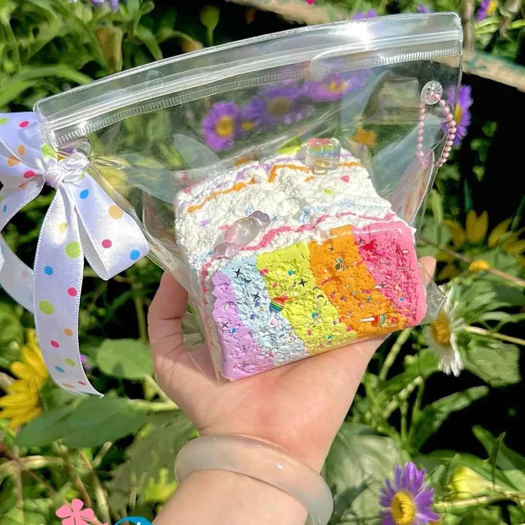 Cute Toast & Sandwich Silicone Squishy Toys