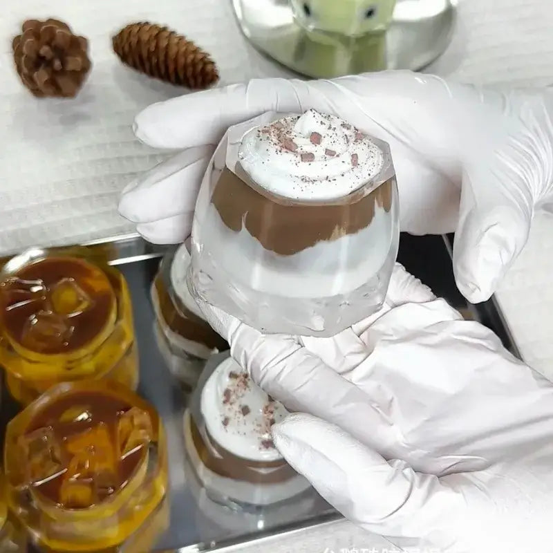 Handmade Silicone Food Squishy - Fruit Jars & Boba Tea Collection