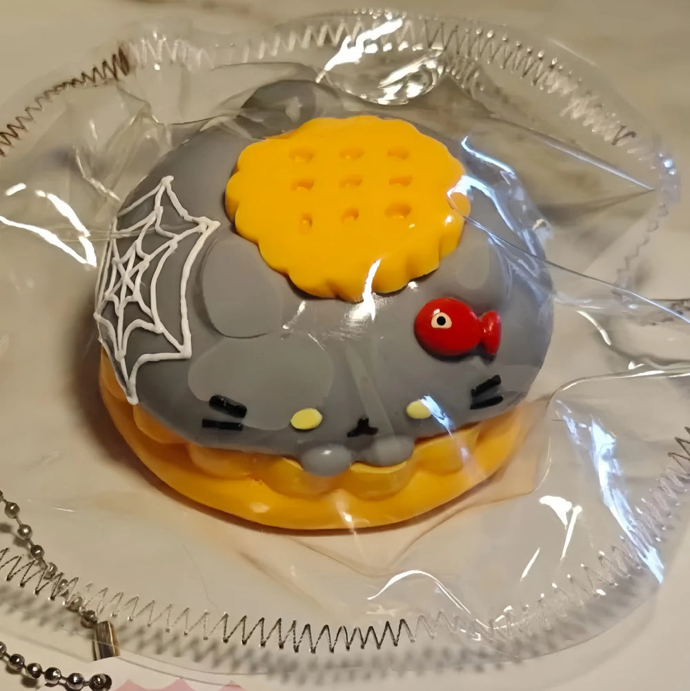 Kawaii Cat Cookie Squishy Collection (Classic & Halloween)