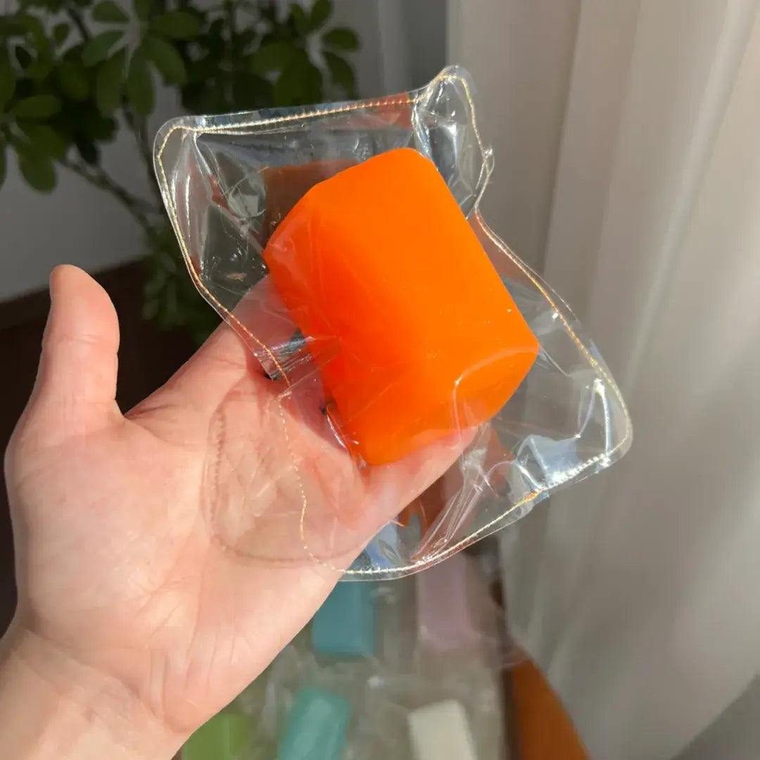 Handmade Candy & Gummy Bear Squishy Toy - Soft ASMR Stress Relief