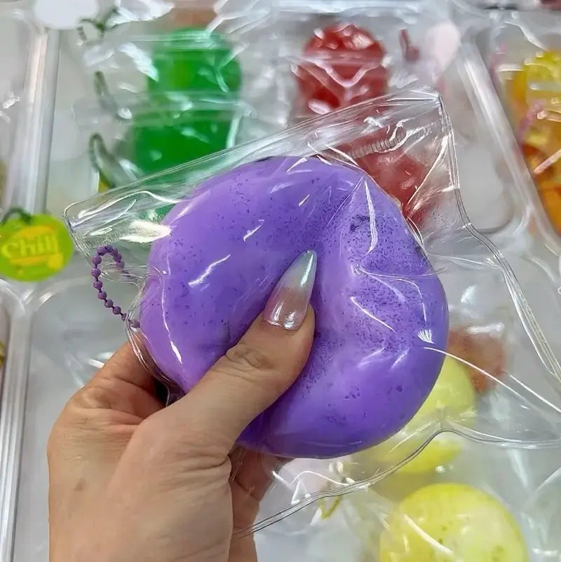 Chiboki Ice Crackle, Slushie & Jam Series Sensory Squishy Toys