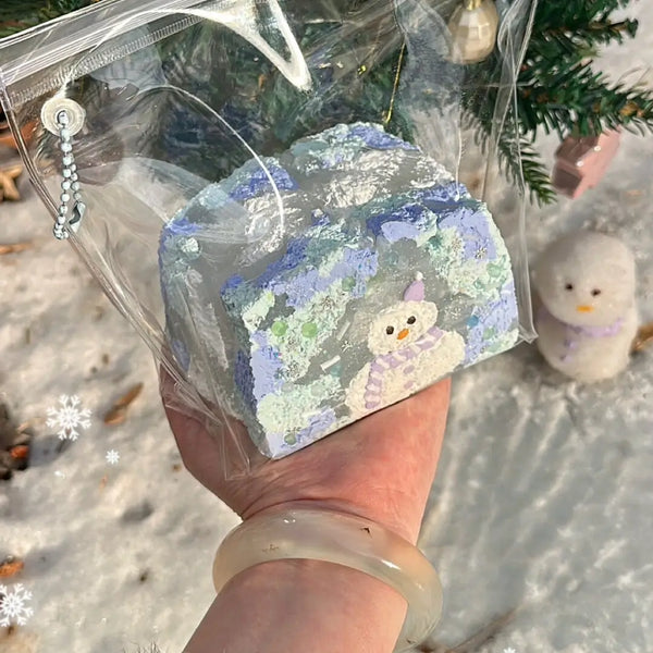 Cute Toast & Pudding Silicone Squishy Toys