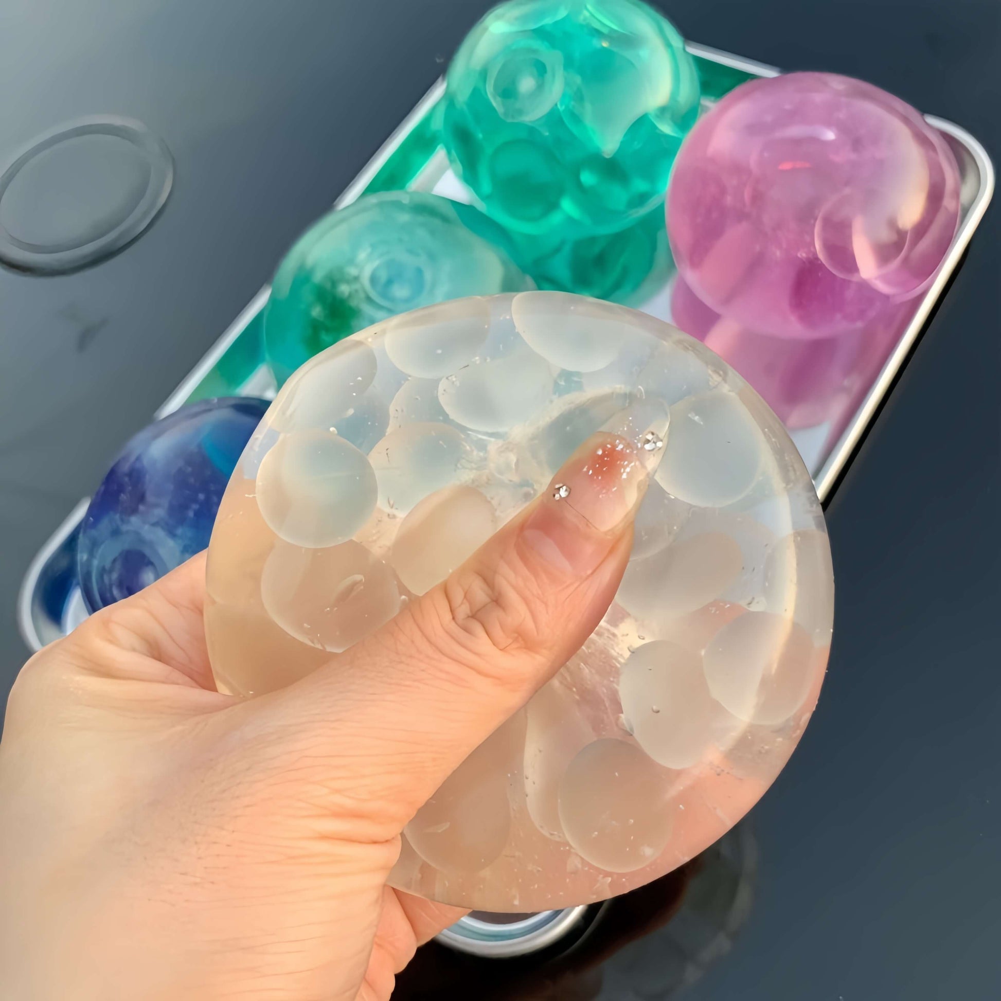 Original Jade-Inspired Handmade Ball