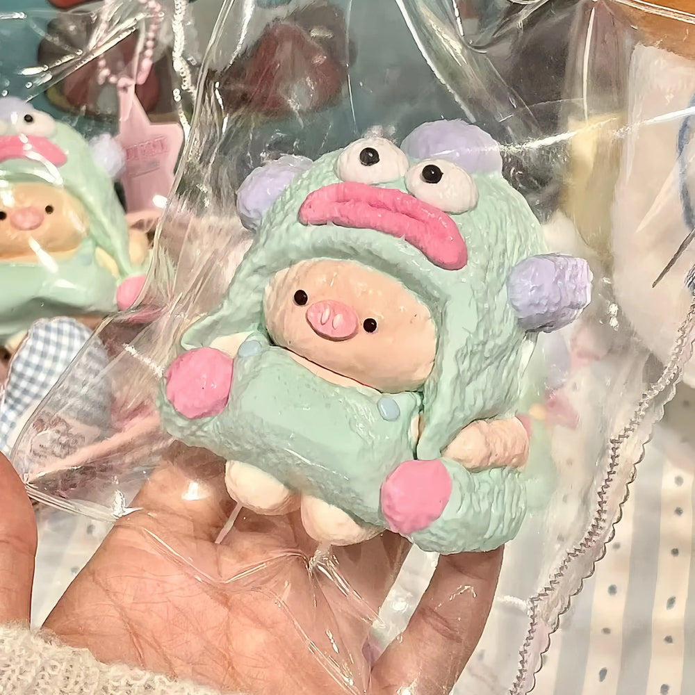 Cute Kawaii Anime & Animal Friends Silicone Squishy Toy