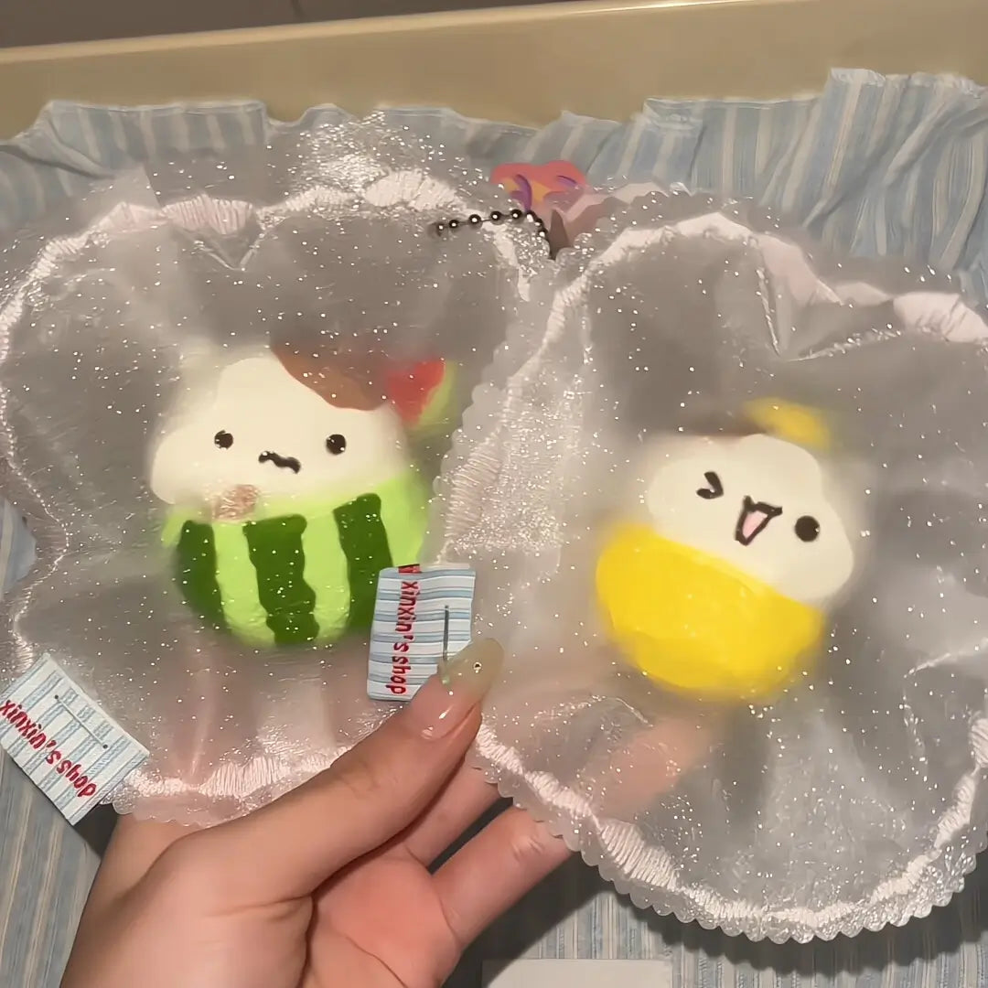 Kawaii Pudding & Muffin Squishy Toy Collection[NEW]