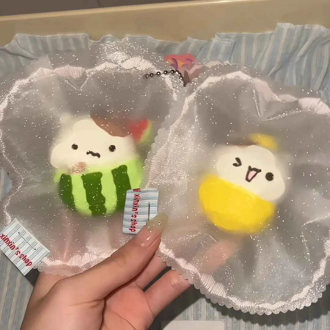 Kawaii Pudding & Muffin Squishy Toy Collection[NEW]