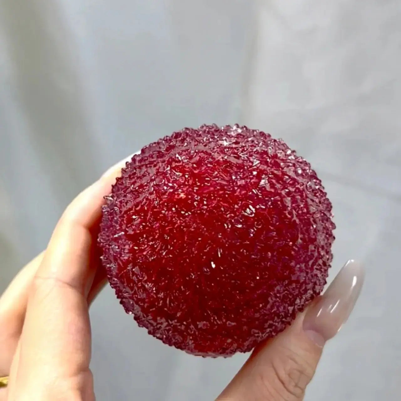 [CHIBOKI]Handcrafted Ice Slush Stress Ball – Unique Squeeze Toy, Ideal Gift for Summer Relaxation