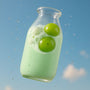 [CHIBOKI]Clear Bottle Squishy Ball – Handmade Stress Relief Desk Toy | Bubble Tea Bottle