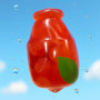[CHIBOKI] Clear Bottle Squishy Ball – Handmade Stress Relief Desk Toy | Candy & Gin Tonic Bottle