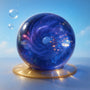Cosmic Cube & Ball Squishy: Transparent Silicone Space Toy