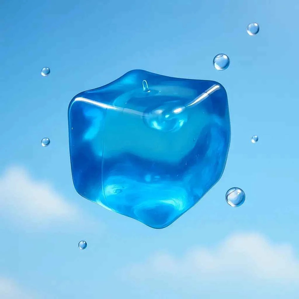 [CHIBOKI]Blue Transparent Crystal Ice Cube Squishy