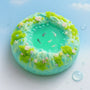[Clear Silicone Squishy] Emerald Fantasy | Butterfly Pool