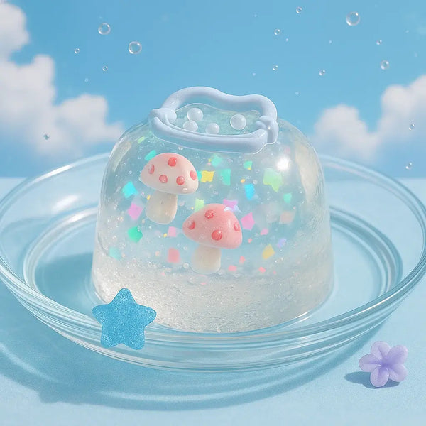 Liquid Sand Lucky Cake Squishy: Handcrafted Sensory Relief#05