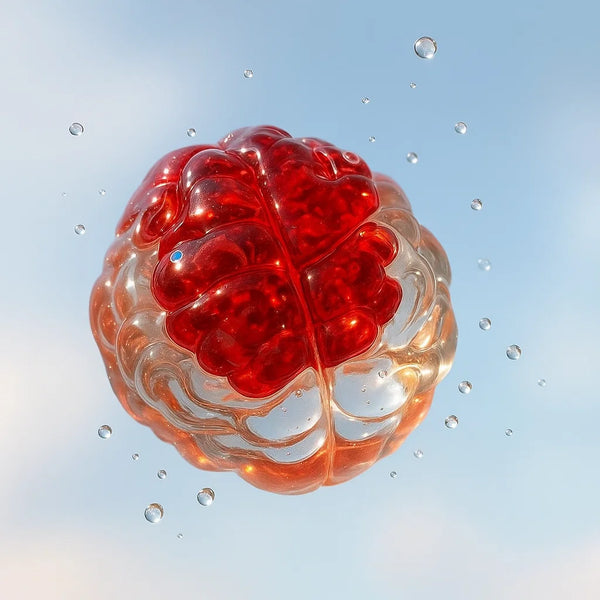 Lovebrain Flowing Jelly Squishy – Handle with Care!