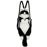 Handcrafted Realistic Cat Shaped Backpack - Cute Cat plush Backpack Toy - lovesquishy