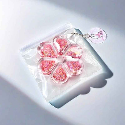 Holographic Crystal Heart Squishy: Handcrafted Stress Relief