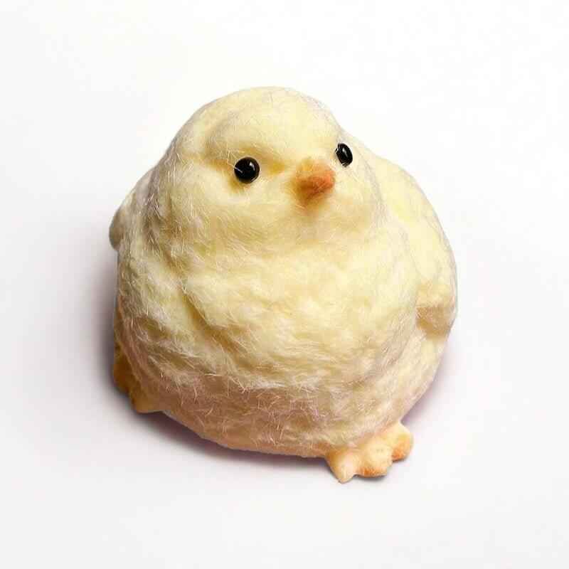 Little Yellow Chick Squishy: Handcrafted Silicone Stress Relief