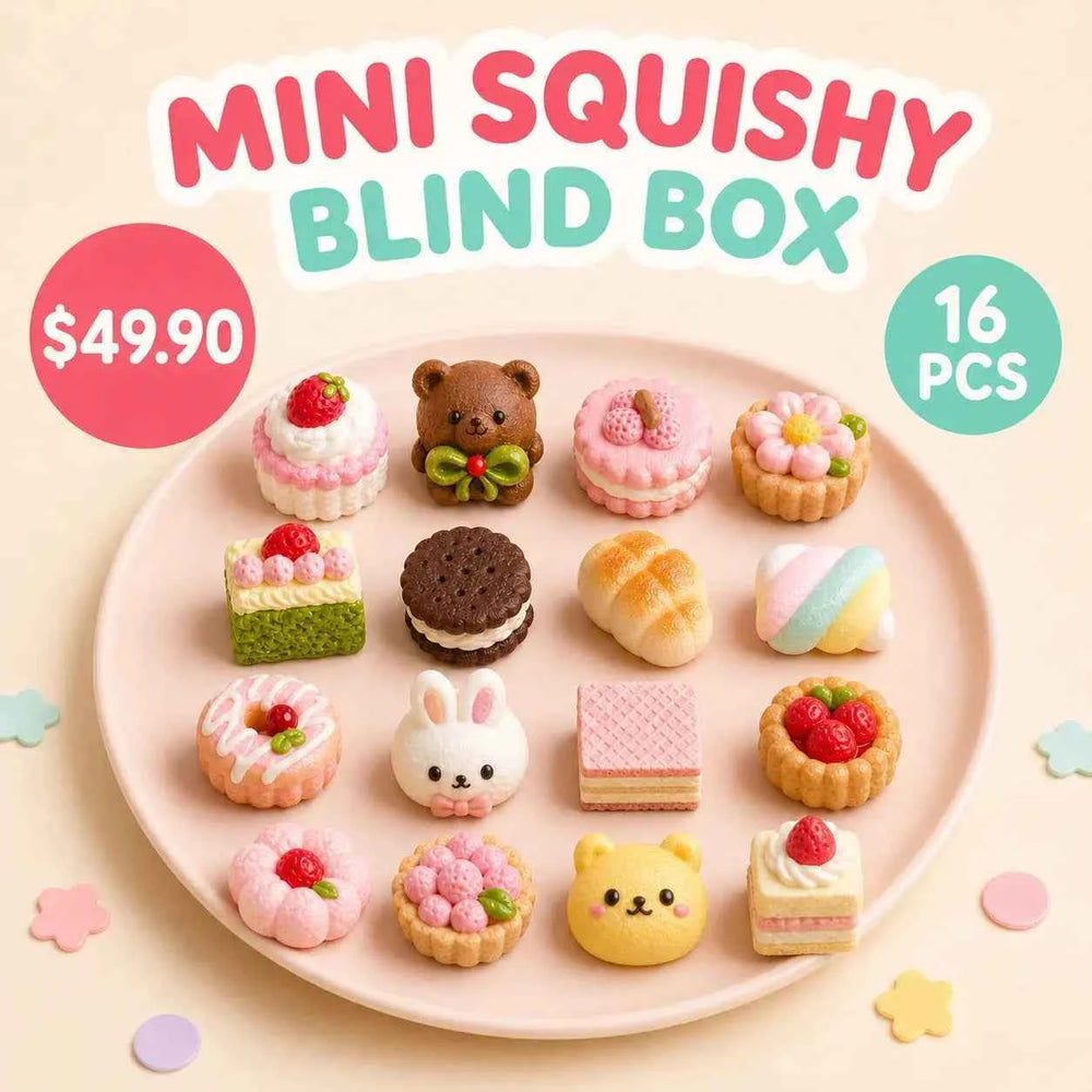 September Bonus Gift — 4 Mini Squishies