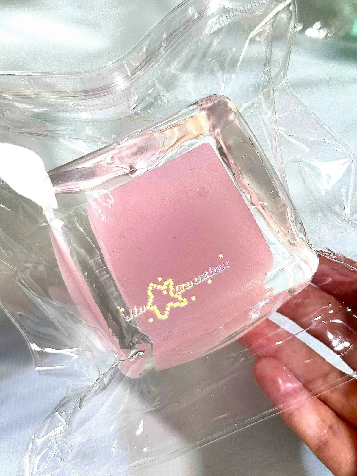 Flowing Sand Ice Block – Ultra Soft, Satisfying to Squeeze