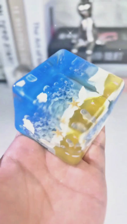 [Clear Silicone Squishy] Summer Beach