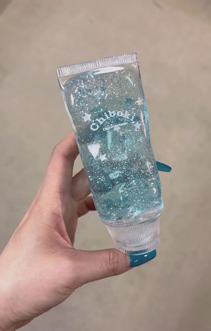 [CHIBOKI]Sparkling Crystal Toothpaste Slime - Glitter ASMR Stress Relief Toy