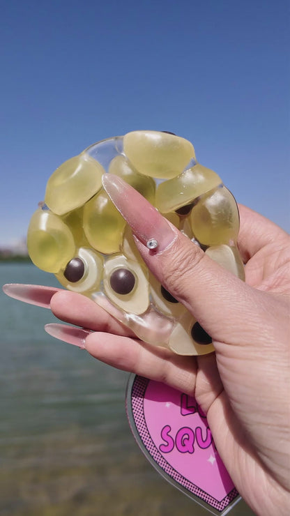 [CHIBOKI]Pearl Squishy Ball – Handmade Stress Relief Toy for All Ages | Pearl Ball