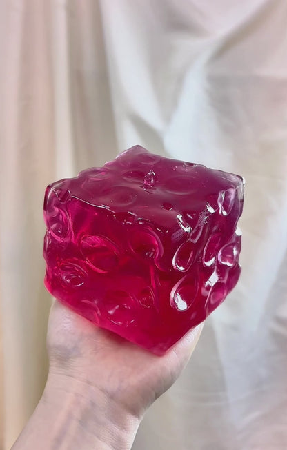 [CHIBOKI] Fruit Gummy Large Cheese Squishy - Handmade Vaseline Slow Rebound Stress Toy