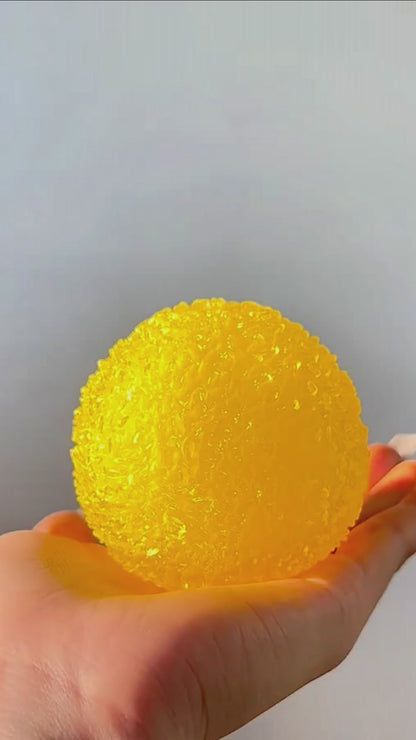 [CHIBOKI]Handcrafted Ice Slush Stress Ball – Unique Squeeze Toy, Ideal Gift for Summer Relaxation