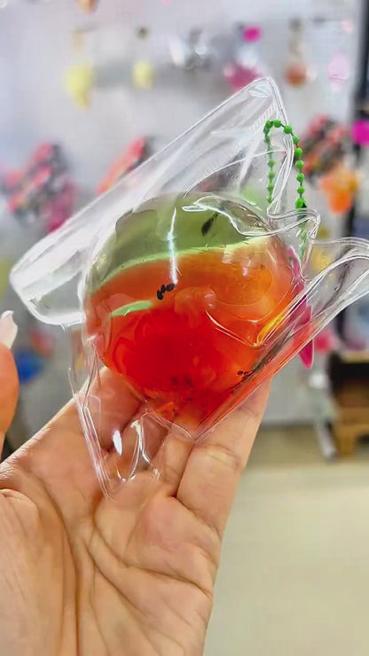 [CHIBOKI]2025 Summer Heavyweight New Arrival! Original Layered Dual - color Flowing Sand Handmade Stress Relief Ball