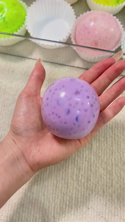 [CHIBOKI] Cream Cheese & Jumbo Candy Block Handmade Stress Relief Ball