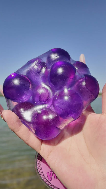 [CHIBOKI]Jumbo Pearl Squishy Ball – Handmade Stress Relief Toy for All Ages