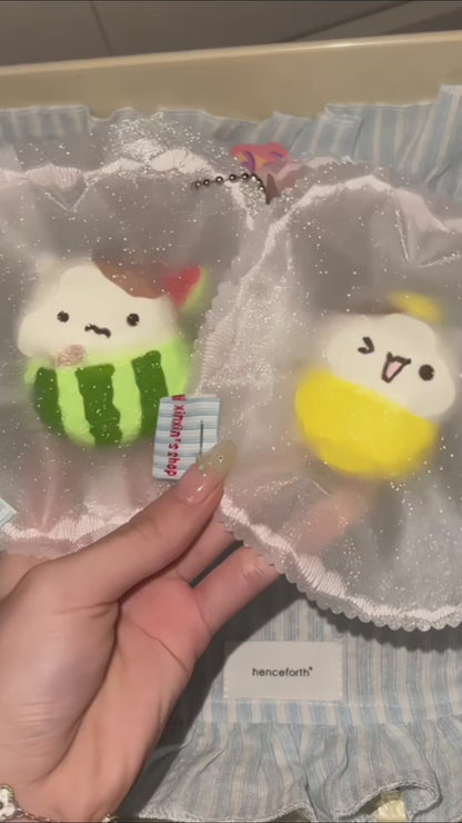 Kawaii Pudding & Muffin Squishy Toy Collection[NEW]