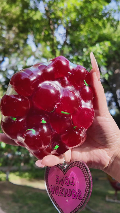 [CHIBOKI]Jumbo Pearl Squishy Ball – Handmade Stress Relief Toy for All Ages