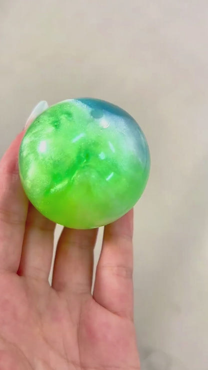 [CHIBOKI] Multicolor Candy & Flash-Burst Handmade Stress Ball