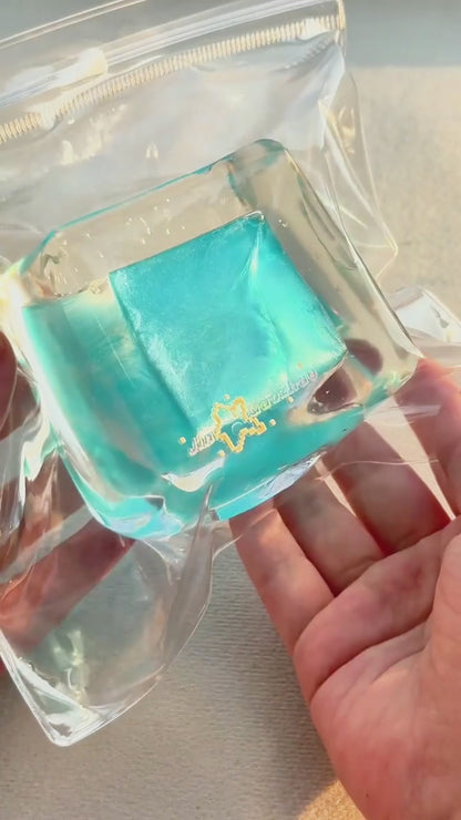 Flowing Sand Ice Block – Ultra Soft, Satisfying to Squeeze