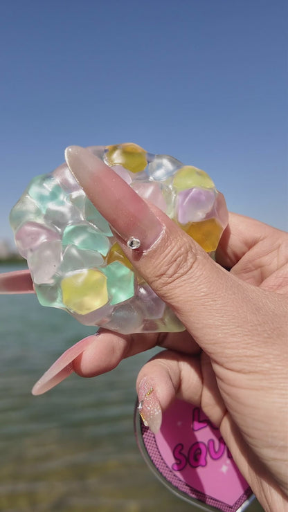 [CHIBOKI]Pearl Squishy Ball – Handmade Stress Relief Toy for All Ages | Pearl Ball